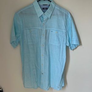 NWT Men’s Izod Short Sleeve Button Down